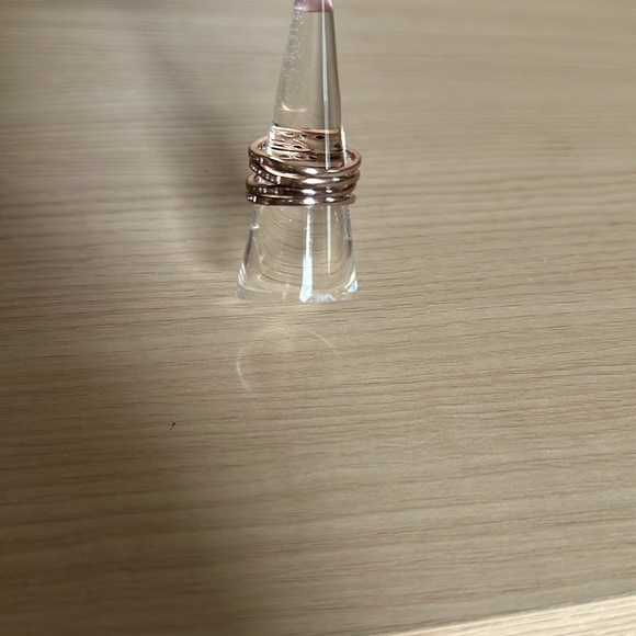Express Rose Gold Stackable Rings 8 - Picture 3 of 11